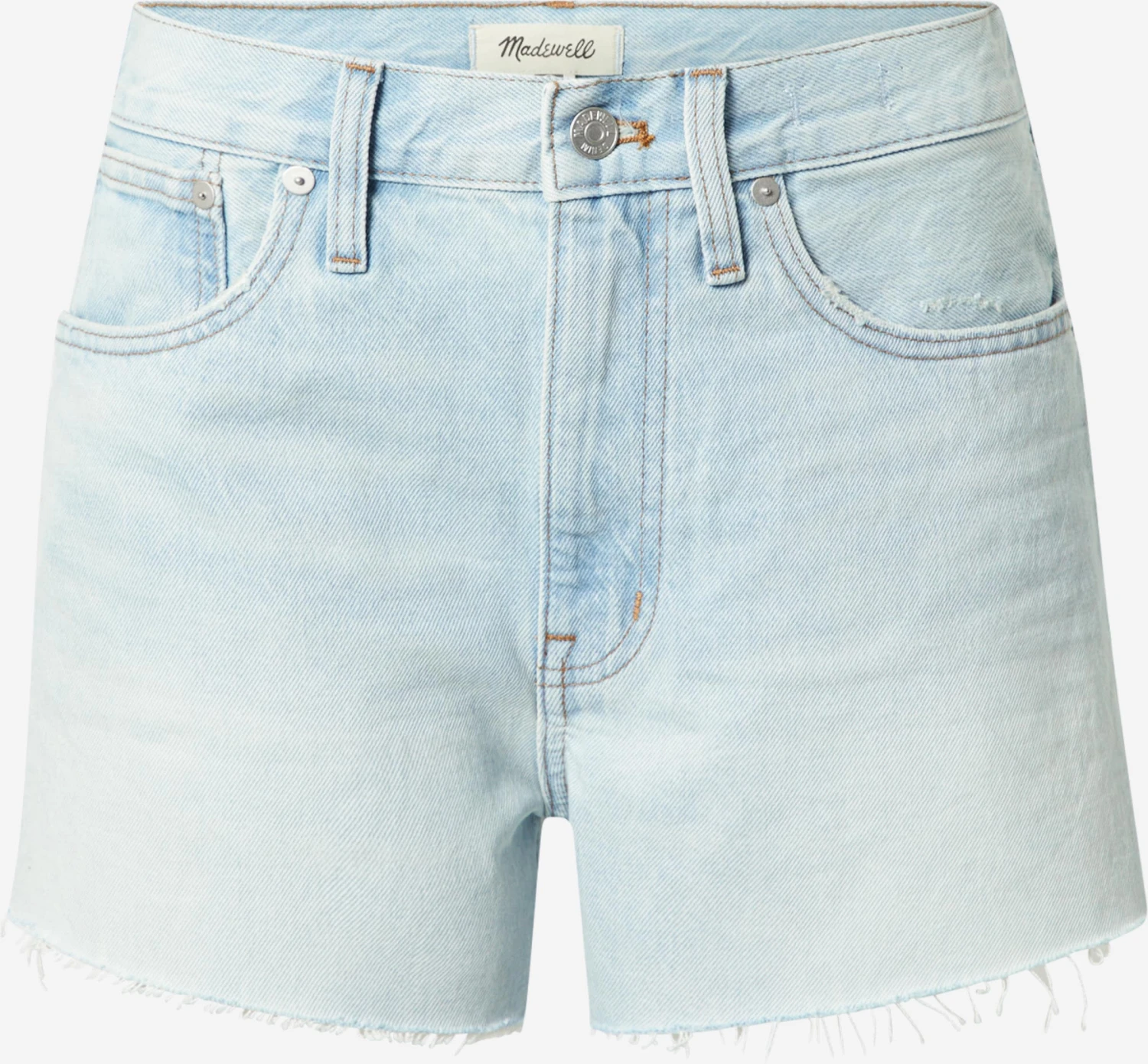Madewell Denim Shorts Loosefit Jeans Dames Blauw 3 Madewell Denim Shorts Loosefit Jeans Dames Blauw
