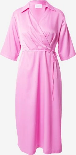 Midi Jurken Jurk VISOLA Dames Rosa