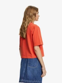 ESPRIT Crop Tops Shirt Dames Oranje -Ulla Popken Verkoop 591b35b9557cc60934163ae112e548d2