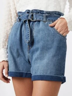 Vero Moda Denim Shorts Regular Jeans ALLY Dames Blauw -Ulla Popken Verkoop 5c67b6260630224468d466e47b784fc8
