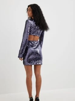 NA-KD Avondjurken Avondjurk Dames Lila -Ulla Popken Verkoop 5f387ba8b2fe78e96f90eb51d79be9cf