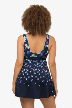 Ulla Popken Badpakken Zonder Beugel Bustier Badpak Dames Marine -Ulla Popken Verkoop 60433427b1b8ca7216bf248da75fe953