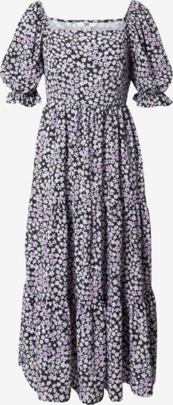 Dorothy Perkins Midi Jurken Jurk Dames Lila