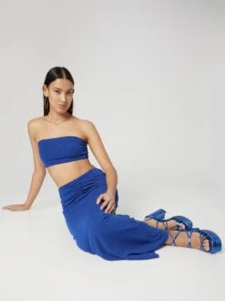 Crop Tops Top Emmi Dames Donkerblauw 11 Crop Tops Top Emmi Dames Donkerblauw -Ulla Popken Verkoop 659a0e24b0e69c8139143a7408bc36a5