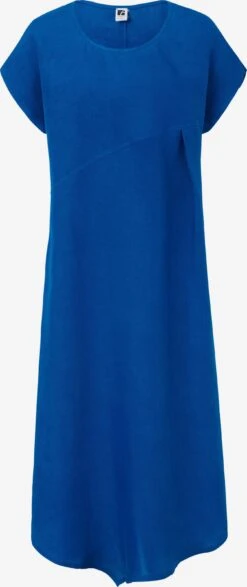 Midi Jurken Jurk Dames Blauw