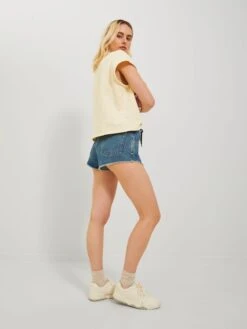 JJXX Denim Shorts Loosefit Jeans Cole Dames Blauw -Ulla Popken Verkoop 68e8ce0cb7e5b00e29618aa951b15154