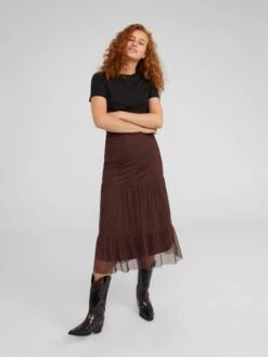 EDITED T-shirts Shirt Leila Dames Zwart -Ulla Popken Verkoop 69734e3c1e119b5910d18f1834e63d15