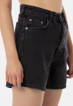Denim Shorts Regular Jeans Dames Zwart -Ulla Popken Verkoop 69fa10aebd3a790c915c9aa7d1a3c0b9