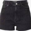 New Look Denim Shorts Regular Jeans TIANA Dames Zwart 2 New Look Denim Shorts Regular Jeans TIANA Dames Zwart -Ulla Popken Verkoop 6e40e9011ef5635d00a6e31bc970833e
