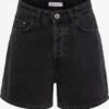 Denim Shorts Regular Jeans Dames Zwart -Ulla Popken Verkoop 6f578692bebb29322cc23055e886cd88