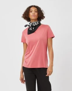 Minimum T-shirts Shirt Rynih Dames Pastelrood