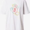 Santa Cruz T-shirts Shirt Hand In Colour Dames Wit
