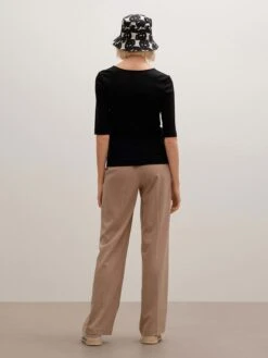 OPUS T-shirts Shirt Sifasym Dames Zwart -Ulla Popken Verkoop 709808376ff44e0c3505d30473342267