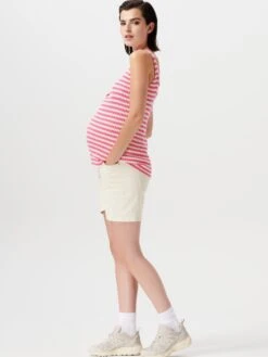 SUPERMOM Denim Shorts Regular Jeans Hurlock Dames Beige -Ulla Popken Verkoop 74024851bb4ea62a59c85196b60c924f