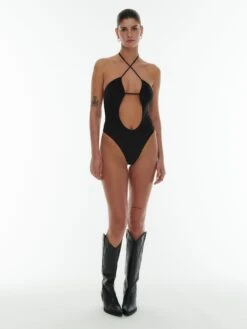 Halter Badpakken Triangel Badpak Valentina Dames Zwart 13 Halter Badpakken Triangel Badpak Valentina Dames Zwart -Ulla Popken Verkoop 74cad110aee257fdbc40c302b99c5f23