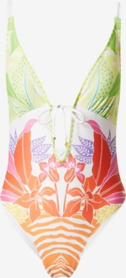 RIVER ISLAND Grote Cups Triangel Badpak Dames Gemengde Kleuren