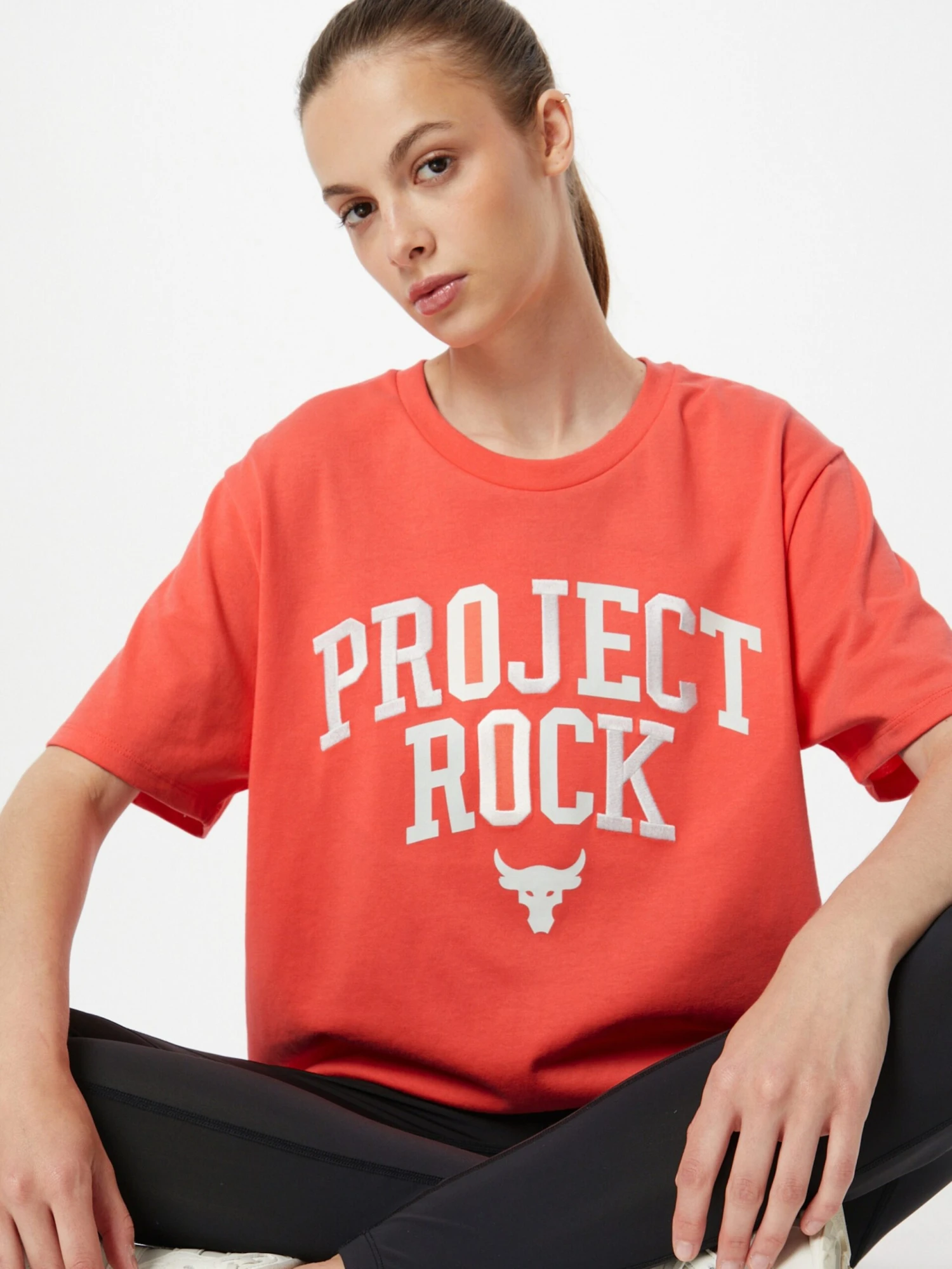 Under Armour T-shirts Shirt Rock Dames Koraal 4 Under Armour T-shirts Shirt Rock Dames Koraal - Afbeelding 2