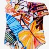 Desigual Grote Cups Bustier Badpak Dames Wit -Ulla Popken Verkoop 7a91b822d80a26db94ed634532ee6a64