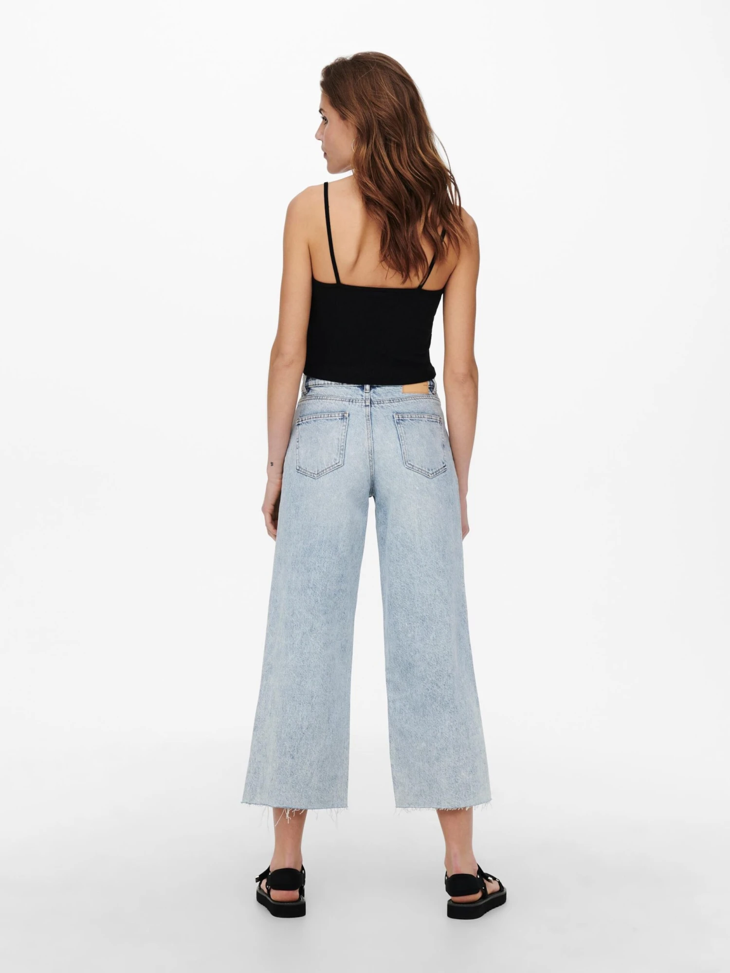 ONLY Crop Tops Top NESSA Dames Zwart 7 ONLY Crop Tops Top NESSA Dames Zwart - Afbeelding 5