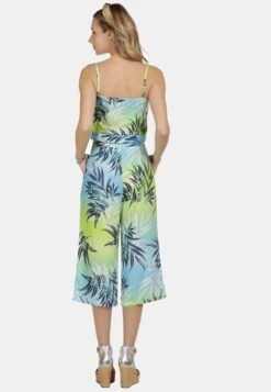 IZIA Crop Tops Top Dames Blauw / Groen -Ulla Popken Verkoop 7c9ca8c3e0d88003f6af7d9639cee568