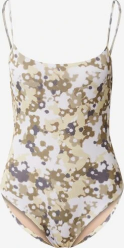 SAMSØE SAMSØE Grote Cups Bustier Badpak Leah Dames Kaki / Olijfgroen