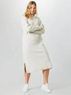 Midi Jurken Jurk Dames Wit Gemêleerd -Ulla Popken Verkoop 7f9ffdfe205fc6c074882be0d51a334d