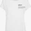 T-shirts Shirt Self Love Dames Wit -Ulla Popken Verkoop 8049c53c6c7e8393d9288bd029a32425