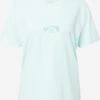 Billabong T-shirts Shirt NEW LOVE Dames Blauw / Pastelblauw