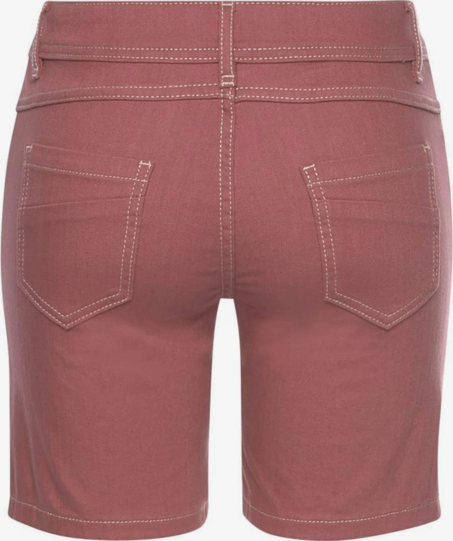 S.Oliver Denim Shorts Regular Jeans Dames Rood 4 S.Oliver Denim Shorts Regular Jeans Dames Rood - Afbeelding 2