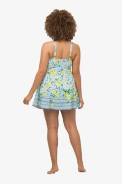 Ulla Popken Grote Cups T-shirt Bh Badpakjurk Dames Blauw -Ulla Popken Verkoop 81b7dd96877cd8529c307b24e99b9045