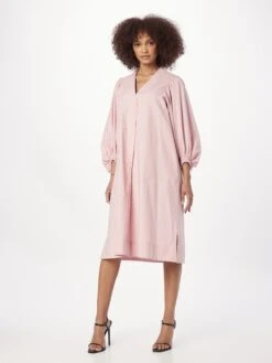 Masai Midi Jurken Jurk MANalo Dames Oudroze -Ulla Popken Verkoop 83509028a5625000af1acc6353206c50