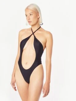 Halter Badpakken Triangel Badpak Dames Zwart 7 Halter Badpakken Triangel Badpak Dames Zwart -Ulla Popken Verkoop 83784a648be4306b35a0ea1a8e6f9a63