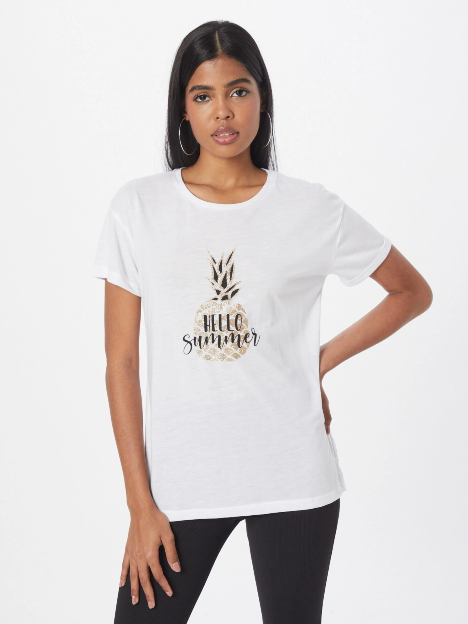 Koton T-shirts Shirt Dames Beige 5 Koton T-shirts Shirt Dames Beige - Afbeelding 3