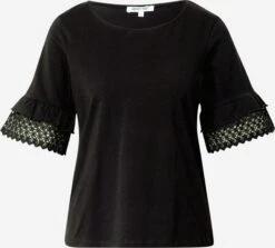 About You T-shirts Shirt Godela Dames Zwart