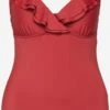 Jette Grote Cups Bustier Badpak Dames Vuurrood -Ulla Popken Verkoop 8e0680b06d0a9d8a317b210d56ab64b7