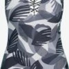 Ulla Popken Grote Cups Bustier Badpak Camo Dames Grijs / Lichtgrijs / Donkergrijs -Ulla Popken Verkoop 8e295ccd12834f08ba4f64113387d875