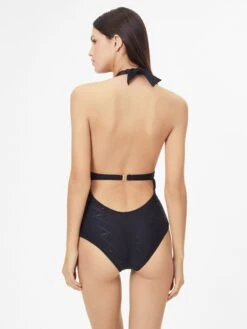 Zadig & Voltaire Halter Badpakken Triangel Badpak Dames Zwart -Ulla Popken Verkoop 8f635860b30de32bd9d61f22824909ff