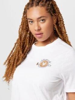 T-shirts Shirt RIA Dames Wit 8 T-shirts Shirt RIA Dames Wit -Ulla Popken Verkoop 900c139a86b347b144f0dbbbcfb43327