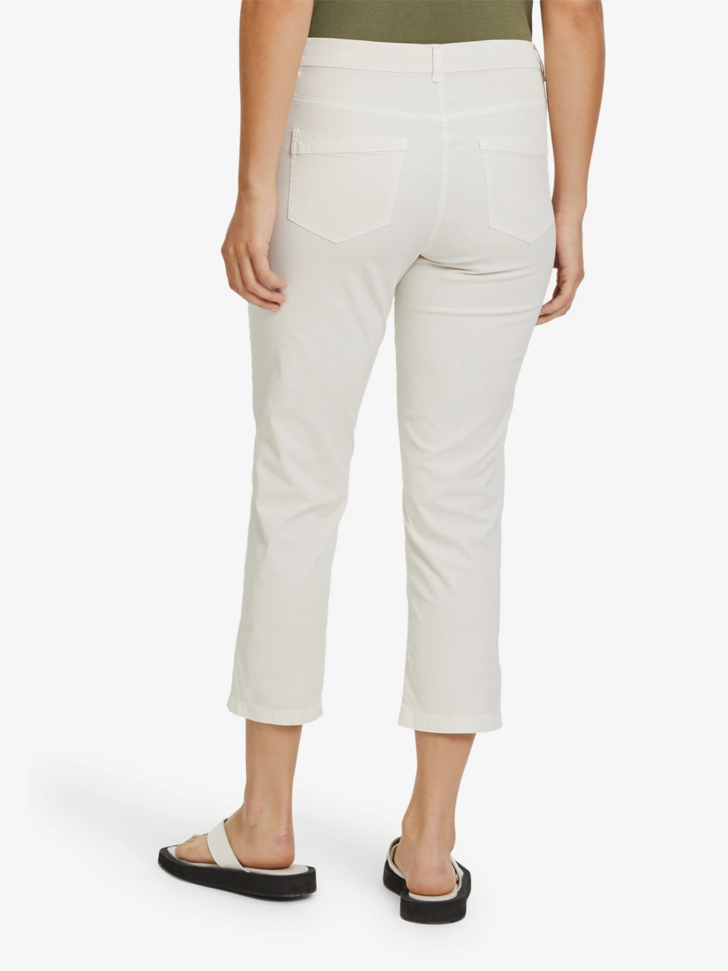 Betty Barclay Denim Shorts Slimfit Jeans Dames Beige 6 Betty Barclay Denim Shorts Slimfit Jeans Dames Beige - Afbeelding 4