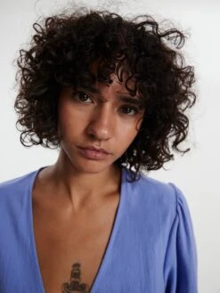 EDITED Midi Jurken Jurk Hanne Dames Lila -Ulla Popken Verkoop 91dbb8cc46f8b3101c51a5caf49d17b4