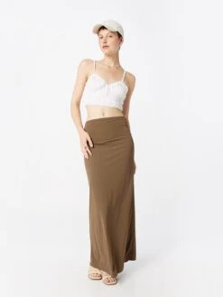 Gina Tricot Crop Tops Top Sanna Dames Wit -Ulla Popken Verkoop 93858962f5fc167d00c9688b27f900b1