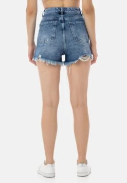 Denim Shorts Regular Jeans Dunfermline Dames Blauw -Ulla Popken Verkoop 9741b67ac5dd743e7ac1e2de78a5391a