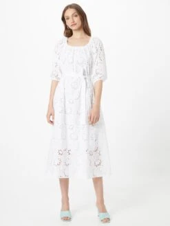 Midi Jurken Jurk Dolara Dames Wit -Ulla Popken Verkoop 988fd3cf20f7dc8575e2bdaf8c056c2d