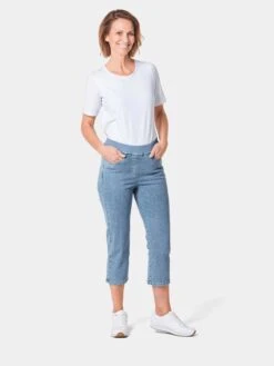 GOLDNER Denim Shorts Regular Jeans Louisa Dames Lichtblauw 10 GOLDNER Denim Shorts Regular Jeans Louisa Dames Lichtblauw -Ulla Popken Verkoop 9916b427a51a0d18bed1011a38fcd33f