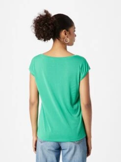 Pieces T-shirts Shirt KAMALA Dames Jade Groen -Ulla Popken Verkoop 999cd89c91b3e3eef2a8bbd07c07713f