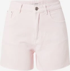 PIMKIE Denim Shorts Loosefit Jeans Dames Pastelroze