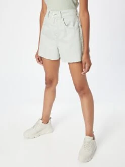 LTB Denim Shorts Regular Jeans Deana Dames Mintgroen -Ulla Popken Verkoop 9c9f9b61abd4f8ff7dcb83c1ad7ed920