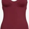 Calvin Klein Swimwear Grote Cups Badpak Dames Roestrood -Ulla Popken Verkoop 9d86736bdb92d2de4545c6bf8b3d5db4
