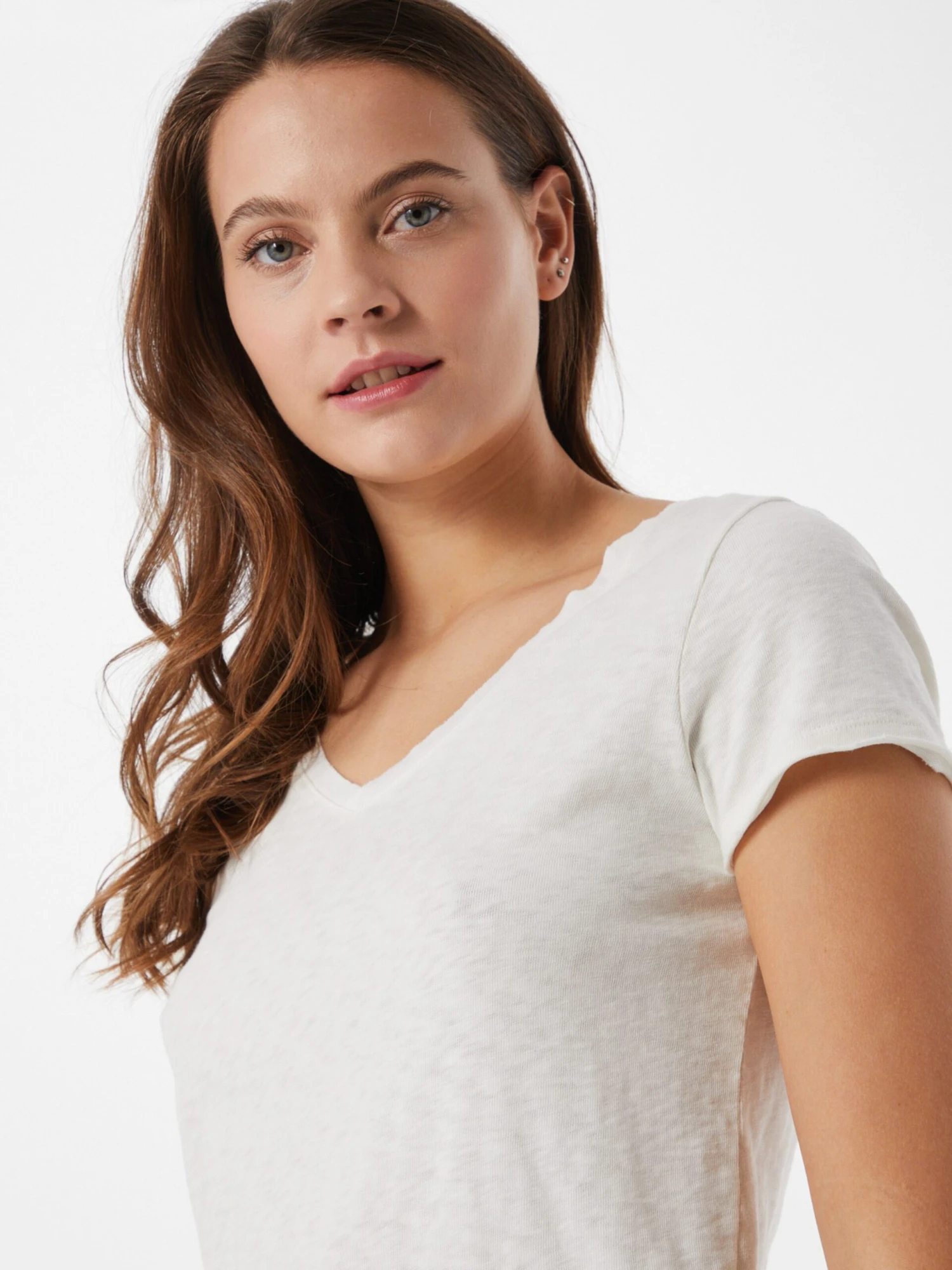 Marc O'Polo DENIM T-shirts Shirt Dames Offwhite 4 Marc O'Polo DENIM T-shirts Shirt Dames Offwhite - Afbeelding 2