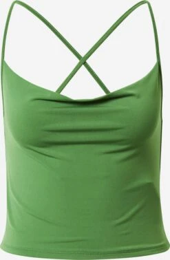Abercrombie & Fitch Crop Tops Top Dames Lichtgroen